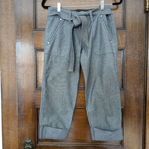 Joe's Jeans Take Me Slowly...Cropped Chambray Pant, Size 26